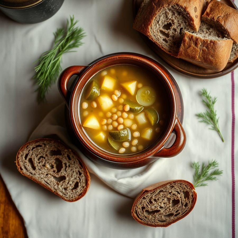 Рассольник с перловкой и солёными огурцами: классический рецепт и нюансы варки