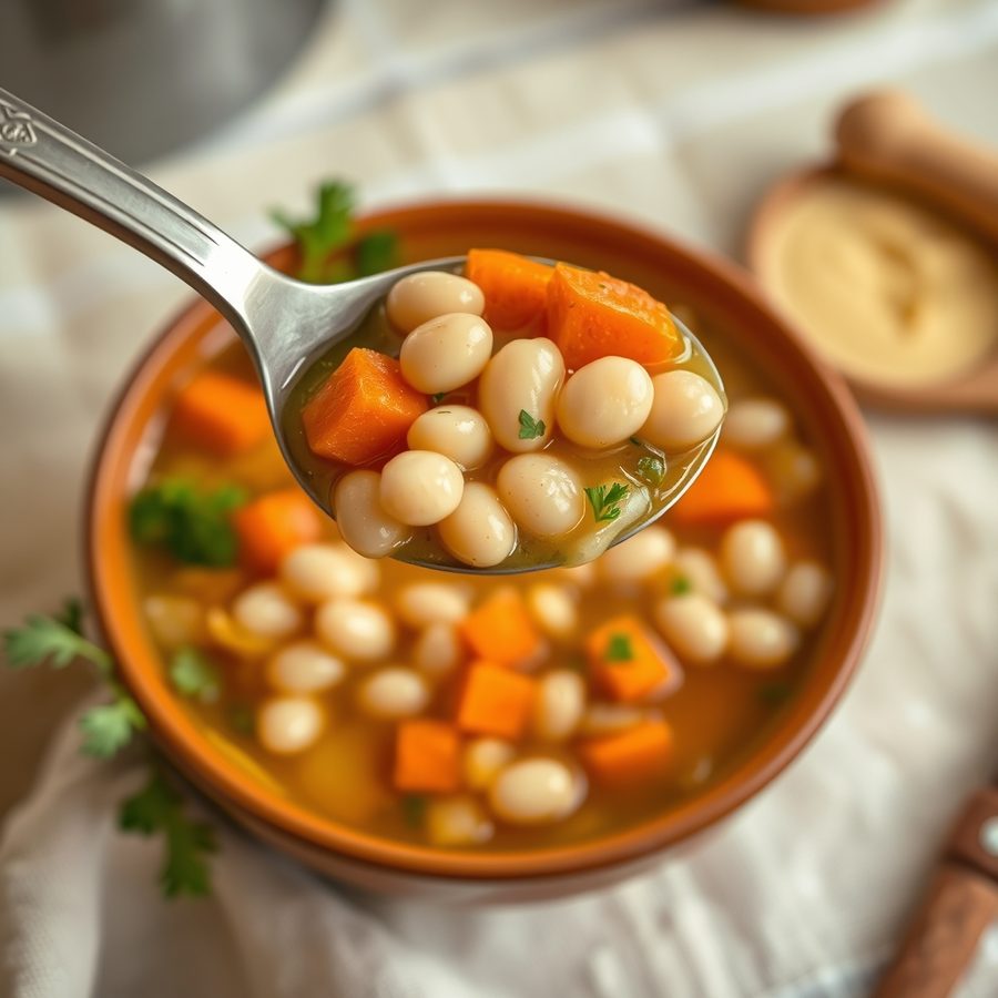Фасолевый суп: простой рецепт для постного и куриного варианта
